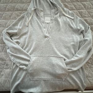 Women’s button down pull over hoodies